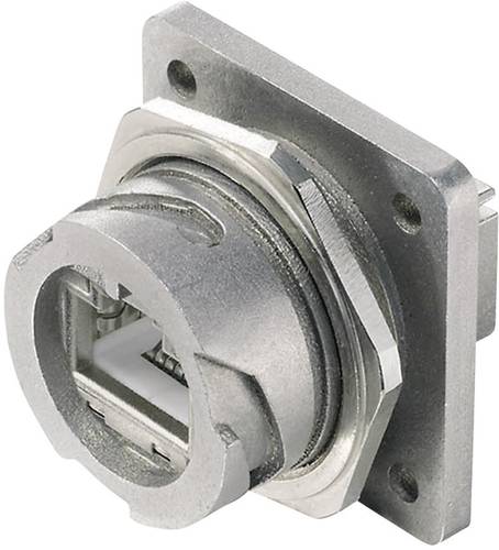 Telegärtner 100007415 STX V1 RJ45-Flanschset Metall Variante 1 100007415 Kupplung, Einbau Pole: 8P8 von Telegärtner