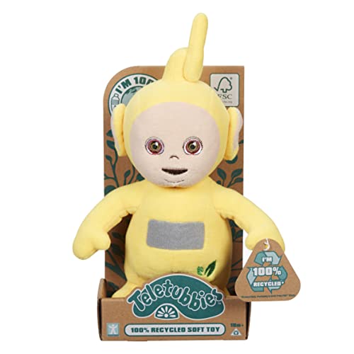 Character Options Teletubbies Laa Laa 24 cm Eco Soft Plüschtier - 100 % recycelte Materialien von Teletubbies