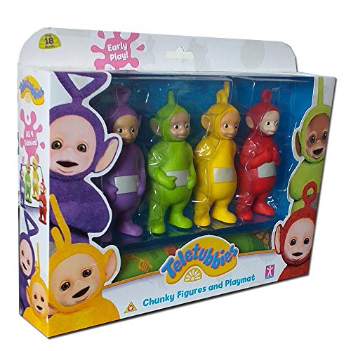 Teletubbies Chunky Family Figuren & Spielmatten Set von Teletubbies