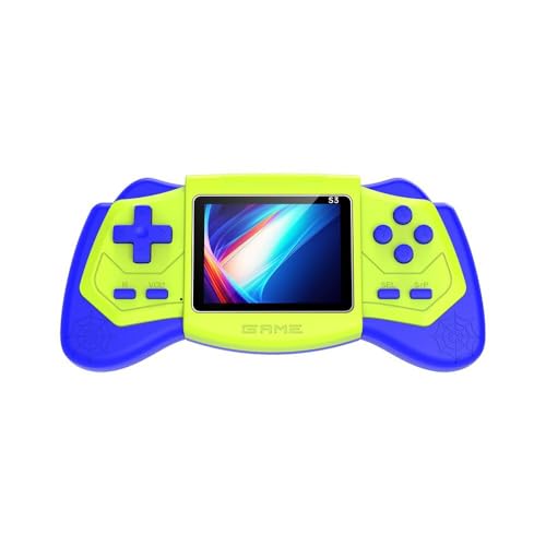 Handheld-Spielekonsolen für Kinder, integrierte 520 Spiele, Handheld-Spiele für Kinder, 600 mAh wiederaufladbarer Akku, tragbare Konsole, 6,1 cm (2,4 Zoll) Bildschirm, Gaming-Player für Jungen und von Temoo