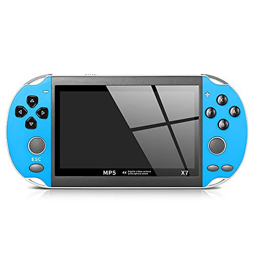 X7 Retro Handheld Spielkonsole, 10000+ Spiele 10+ Emulatoren Emulator Konsole, 4,1-Zoll-HD-Bildschirm Wiederaufladbare Emulator Handheld, Handheld Console Unterstützung Video Output Musik Ebook ﻿ von Temoo