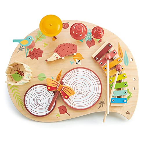 Tender Leaf Toys Musiktisch – Percussion Board für Kinder perfekt für pädagogische Klangherstellung von Tender Leaf Toys