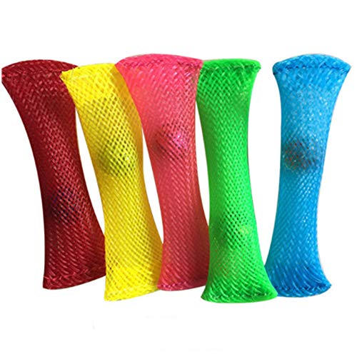 4Pcs Fidget Spielzeug Murmeln Mesh Fidget Spielzeug Ball Stress Relief Spielzeug gequetscht geflochtene Mesh von Tenglang