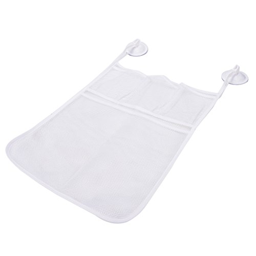 Tenlacum Kreatives Baby-Badezimmer-Netz, für den täglichen Bedarf, Baby-Badewanne, Spielzeug, Aufbewahrungskörbe, Tasche, praktisch, 40 x 46 cm von Tenlacum