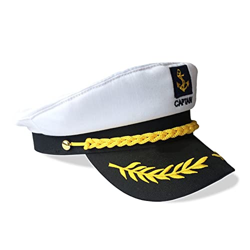 Teogneot Admiral Marine Cap Marine Sailor Hat Fancy Dress Halloween Stag Night Carnival Theme Party Teogneot Admiral Marine Cap Marine Sailor Hat Fancy Dress Halloween Stag Night Carnival Theme Party von Teogneot