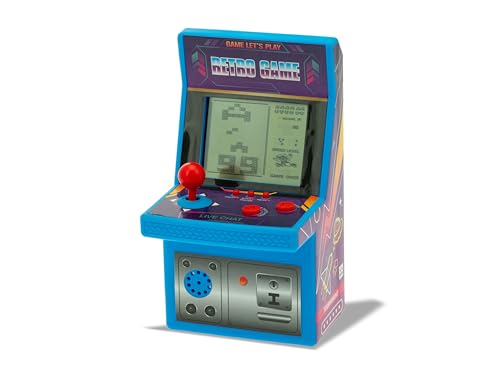 Teorema Arcade-Spiel für Kinder, tragbare Mini-Konsole, Retro Game, tragbares Mini-Videospiel von Teorema Giocattoli