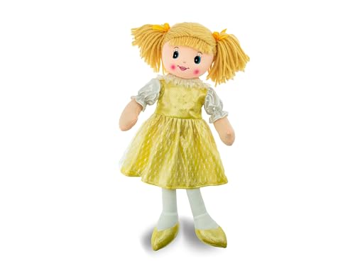 Teorema - Carlotta Stoffpuppe, Stoffpuppe, Spielzeug für Kinder, Höhe 50 cm von Teorema Giocattoli