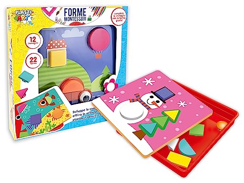 Teorema Giocattoli - Montessori-Spiel mit geometrischen Figuren zum Einfügen in Bilder, 67942 Teorema Giocattoli - Montessori-Spiel mit geometrischen Figuren zum Einfügen in Bilder, 67942 von Teorema Giocattoli