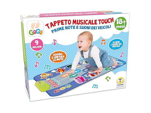 Teorema Interaktiver Musikteppich für Kinder, Motiv Fahrzeuge, mit 9 Melodien Teorema Interaktiver Musikteppich für Kinder, Motiv Fahrzeuge, mit 9 Melodien von Teorema Giocattoli