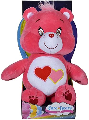 Care Bears Love-a-Lot Bear Teddybär, besonders weich, 30,5 cm, Rosa von Care Bears