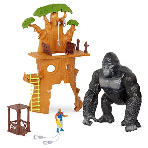 Terra by Battat - Gorilla-Expedition Silberrücken - Spielset für Figurinen - Gorilla Spielset - Dschungel Spielzeug - Action-Figurenset - 3 Jahre + Terra by Battat - Gorilla-Expedition Silberrücken - Spielset für Figurinen - Gorilla Spielset - Dschungel Spielzeug - Action-Figurenset - 3 Jahre + von Terra by Battat