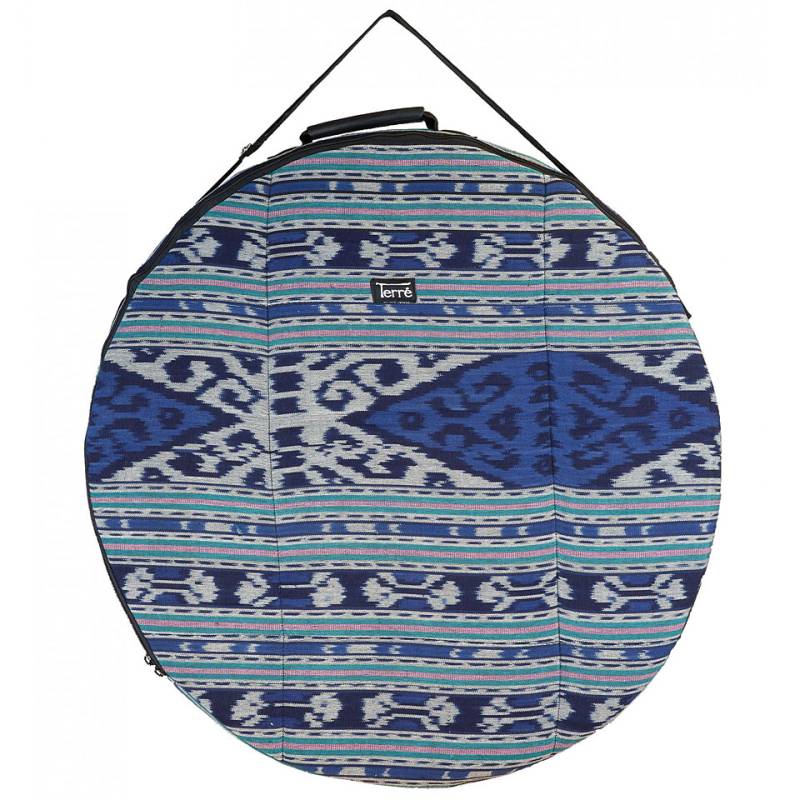 Terré Bag For Handdrum 60 cm Ikat Blue Percussionbag von Terré