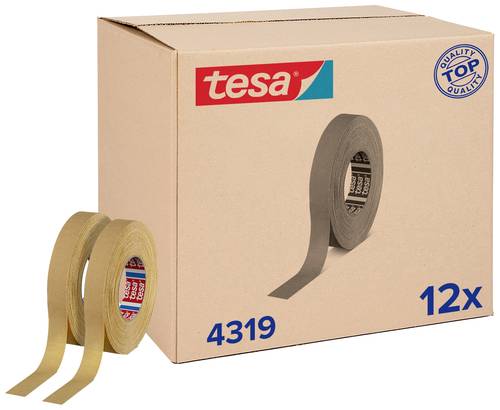 Tesa tesakrepp 4319 für Kurven 04319-00007-00 Kreppband tesakrepp® Hellbraun (L x B) 50m x 15mm 12 von Tesa