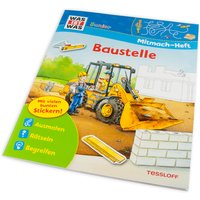 WAS IST WAS-Mitmach-Heft "Baustelle" von Tessloff Medienvertrieb GmbH & Co. KG