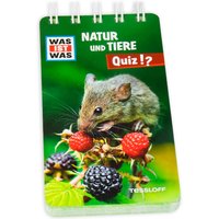 WAS IST WAS Quizblock - Natur und Tiere von Tessloff Medienvertrieb GmbH & Co. KG