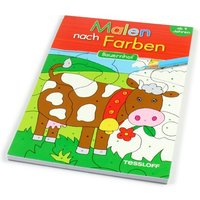 Malen nach Symbolen, "Bauernhof", Ausmalblock von Tessloff Medienvertrieb GmbH &