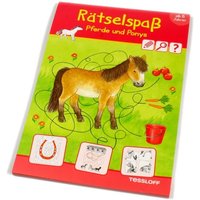 Rätselspaß Pferde und Ponys mit 40 Knobelaufgaben von Tessloff Medienvertrieb GmbH &