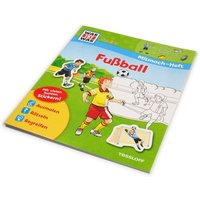 WAS IST WAS-Mitmach-Heft Fußball zum Rätseln & Ausmalen, 24 Seiten von Tessloff Medienvertrieb GmbH &