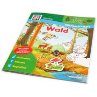 WAS IST WAS-Mitmach-Heft "Wald", Rätsel und Ausmalbilder, 24 Seiten von Tessloff Medienvertrieb GmbH &