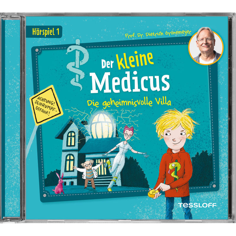 Der kleine Medicus. Hörspiel 1: Die geheimnisvolle Villa,Audio-CD von Tessloff