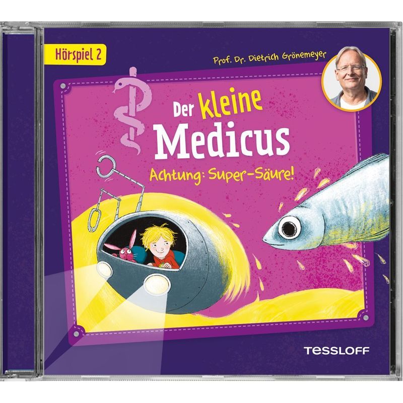 Der kleine Medicus. Hörspiel 2: Achtung: Super-Säure!,Audio-CD von Tessloff
