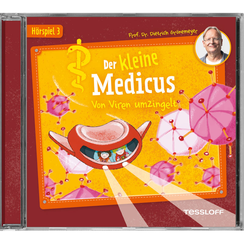 Der kleine Medicus. Hörspiel 3: Von Viren umzingelt,Audio-CD von Tessloff