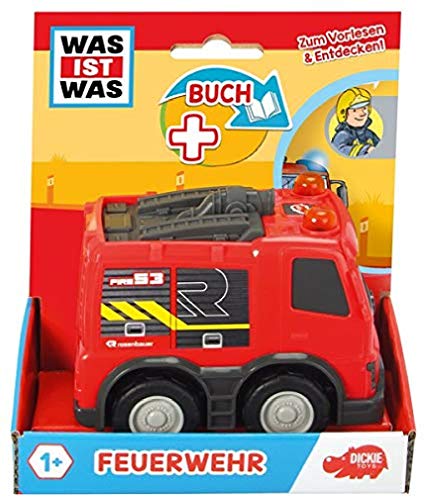 Dickie Toys Feuerwehr. Set (Fahrzeug + Buch) von Tessloff