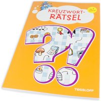 Kreuzworträtselbuch für Kinder mit 75 Seiten inklusive Lösungen von Tessloff