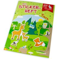 Mein Sticker-Heft, Tiere, mit 265 Stickern von Tessloff