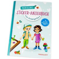 Mein kleines Sticker-Anziehbuch, Im Kindergarten von Tessloff