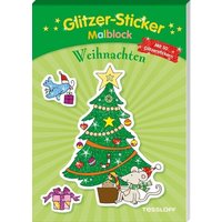 TESSLOFF 378864078 Glitzer-Sticker-Malblock. Weihnachten TESSLOFF 378864078 Glitzer-Sticker-Malblock. Weihnachten von Tessloff