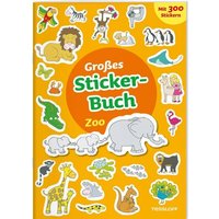 TESSLOFF 378864117 Großes Sticker Buch. Zoo von Tessloff