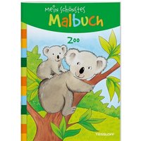 TESSLOFF 378864137 Mein schönstes Malbuch Zoo von Tessloff