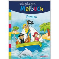 TESSLOFF 378864184 Mein schönstes Malbuch Piraten Malen für Kinder ab 5 Jahren von Tessloff