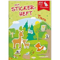 TESSLOFF 378864487 Mein Stickerheft Tiere von Tessloff