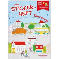 TESSLOFF 378864488 Mein Stickerheft Fahrzeuge von Tessloff