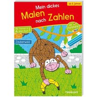 TESSLOFF 378864498 Mein dickes Malen nach Zahlen Ab 8 Jahren von Tessloff