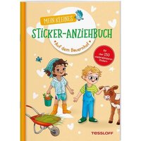 TESSLOFF 378864515 Mein kleines Sticker-Anziehbuch Auf dem Bauernhof von Tessloff