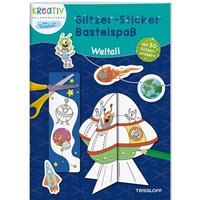 TESSLOFF 378864569 Glitzer-Sticker Bastelspaß Weltall von Tessloff