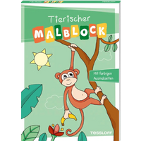 TESSLOFF 378864673 Tierischer Malblock von Tessloff