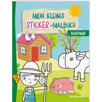 TESSLOFF 378864681 Mein kleines Sticker-Malbuch. Bauernhof von Tessloff