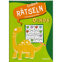 TESSLOFF 378864687 Einfach rätseln! Für Kindergarten-Kids. Dinos von Tessloff