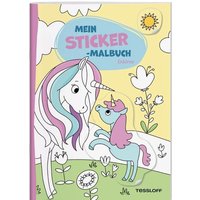 TESSLOFF 378864695 Mein Sticker-Malbuch. Einhörner TESSLOFF 378864695 Mein Sticker-Malbuch. Einhörner von Tessloff