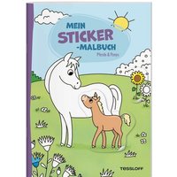 TESSLOFF 378864696 Mein Sticker-Malbuch. Pferde & Ponys TESSLOFF 378864696 Mein Sticker-Malbuch. Pferde & Ponys von Tessloff