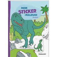 TESSLOFF 378864799 Mein Sticker-Malbuch. Dinosaurier TESSLOFF 378864799 Mein Sticker-Malbuch. Dinosaurier von Tessloff