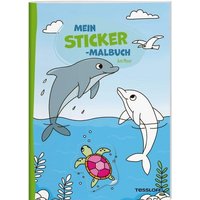 TESSLOFF 378864800 Mein Sticker-Malbuch. Am Meer TESSLOFF 378864800 Mein Sticker-Malbuch. Am Meer von Tessloff
