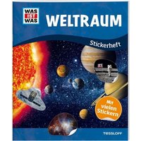 TESSLOFF 378867633 WAS IST WAS Stickerheft Weltraum von Tessloff