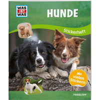 TESSLOFF 378867639 WAS IST WAS Stickerheft Hunde von Tessloff