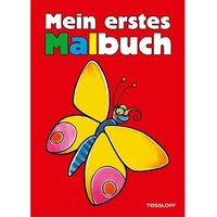 TESSLOFF 978-3-7886-3384-4 Mein erstes Malbuch (rot) von Tessloff