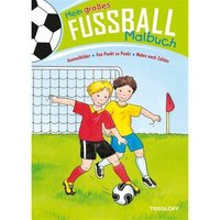 TESSLOFF 978-3-7886-3731-6 Mein großes Fußball-Malbuch. Ausmalbilder von Tessloff